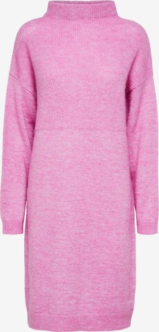 SELECTED FEMME Knitted dress 'Mola' in Pink: front