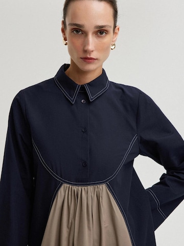 Robe 'Color Block Dress' Touché Privé en bleu