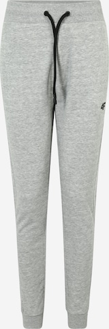 4F Workout Pants in Grey: front