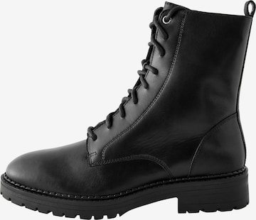 Next Ботинки на шнуровке 'Signature Comfort®' в Черный: спереди