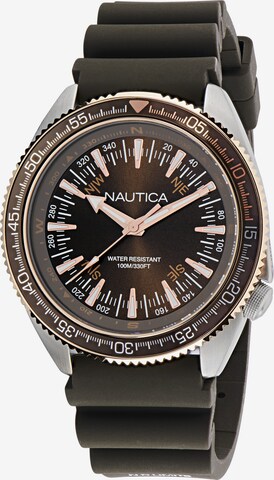 NAUTICA Analoguhr 'NAUTICA VINTAGE' in Braun: predná strana