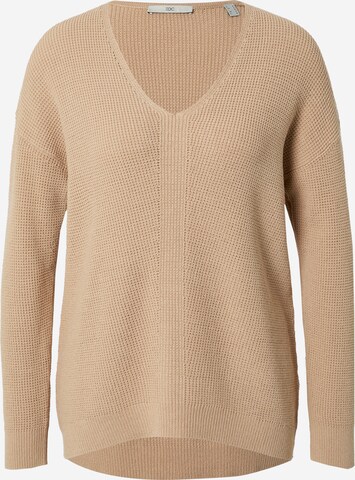 ESPRIT Sweater in Beige: front