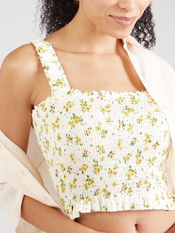 PIECES Top 'PCVayrin' in White