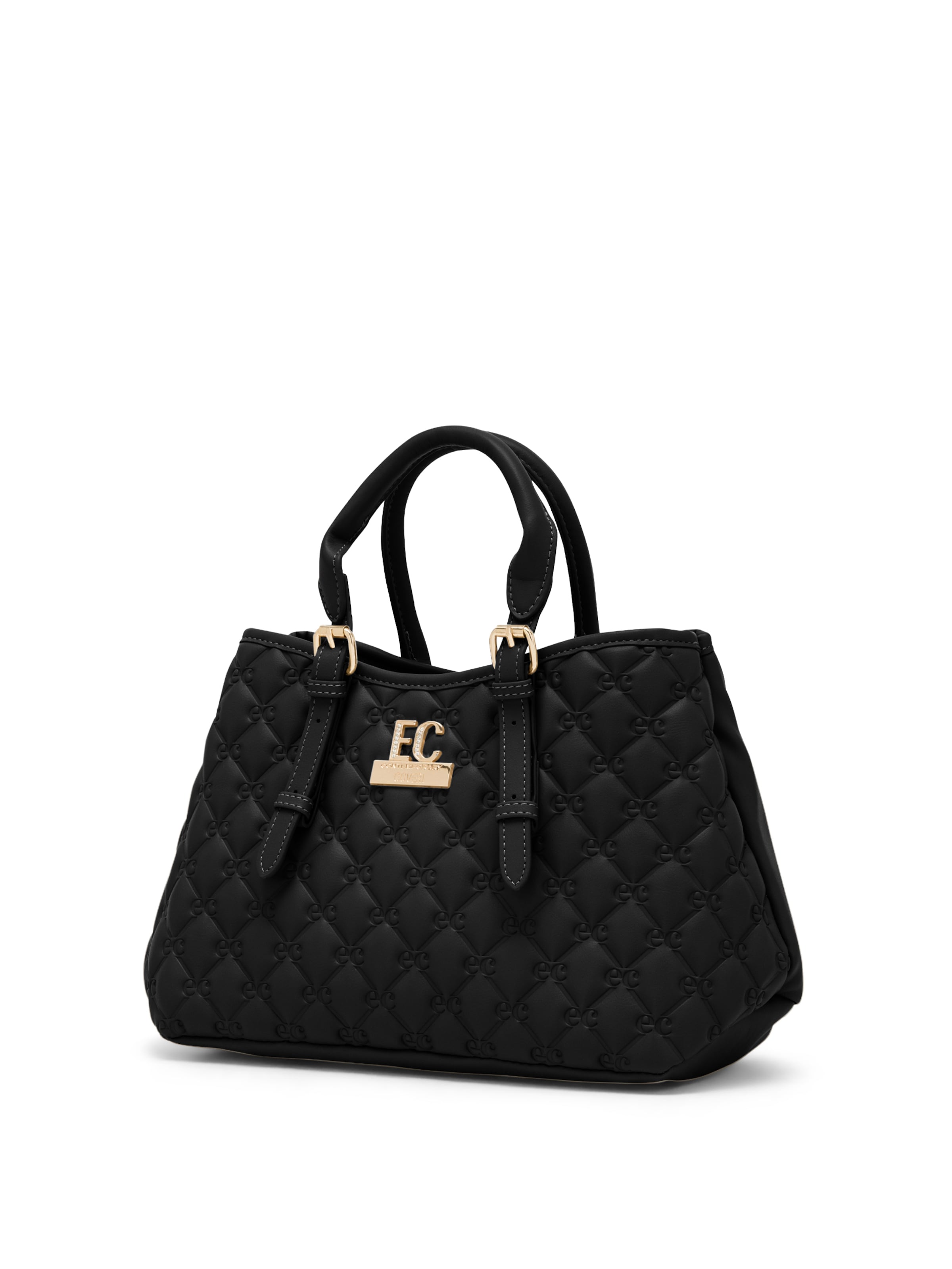 Enrico Coveri Handtas 'Zipline 1' in Zwart