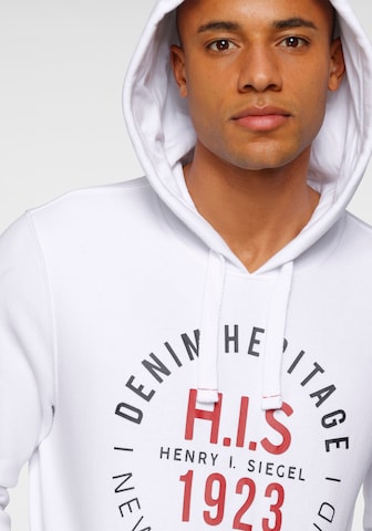 H.I.S Sweatshirt in Weiß