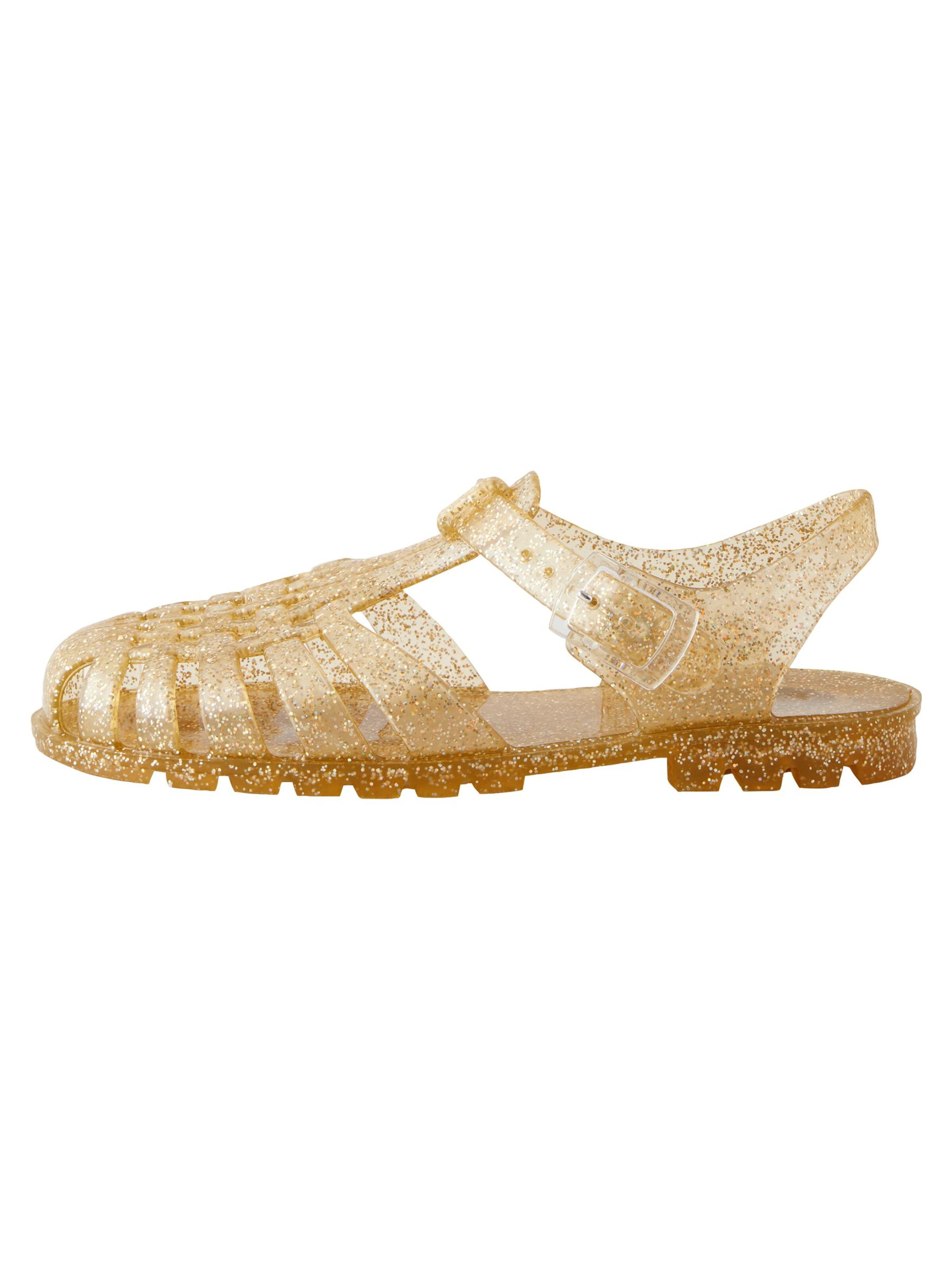 Next Sandalen 'Jelly' in Goud: voorkant