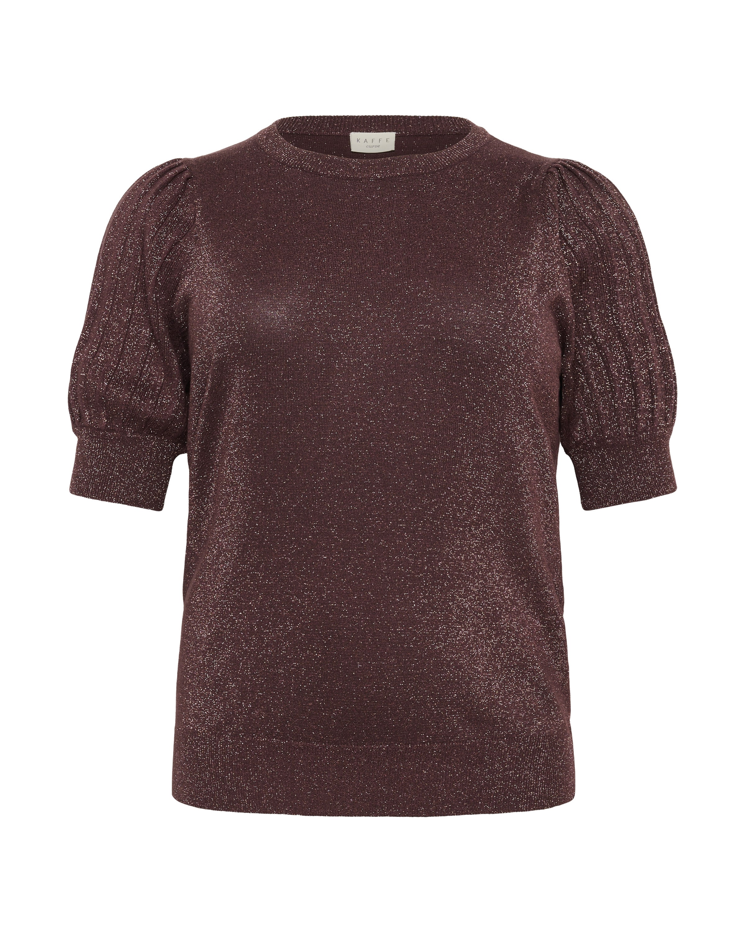 KAFFE CURVE Pullover 'Regitta' i brun: forside