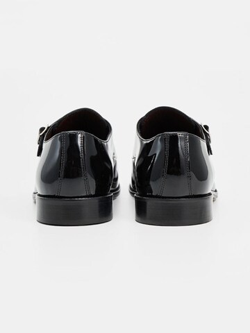 Scarpa stringata 'Dario Double Monk Strap' di Jerelyn Creado in nero