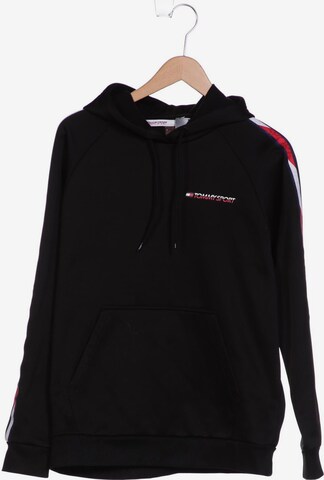 TOMMY HILFIGER Sweatshirt & Zip-Up Hoodie in M in Black: front