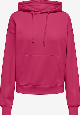 Sweat-shirt 'ONLBEST' ONLY en rose : devant