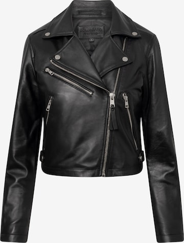Veste mi-saison ' Jasmine Biker ' Bolongaro Trevor en noir : devant