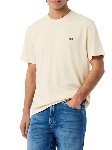 LACOSTE Shirt in Beige: voorkant