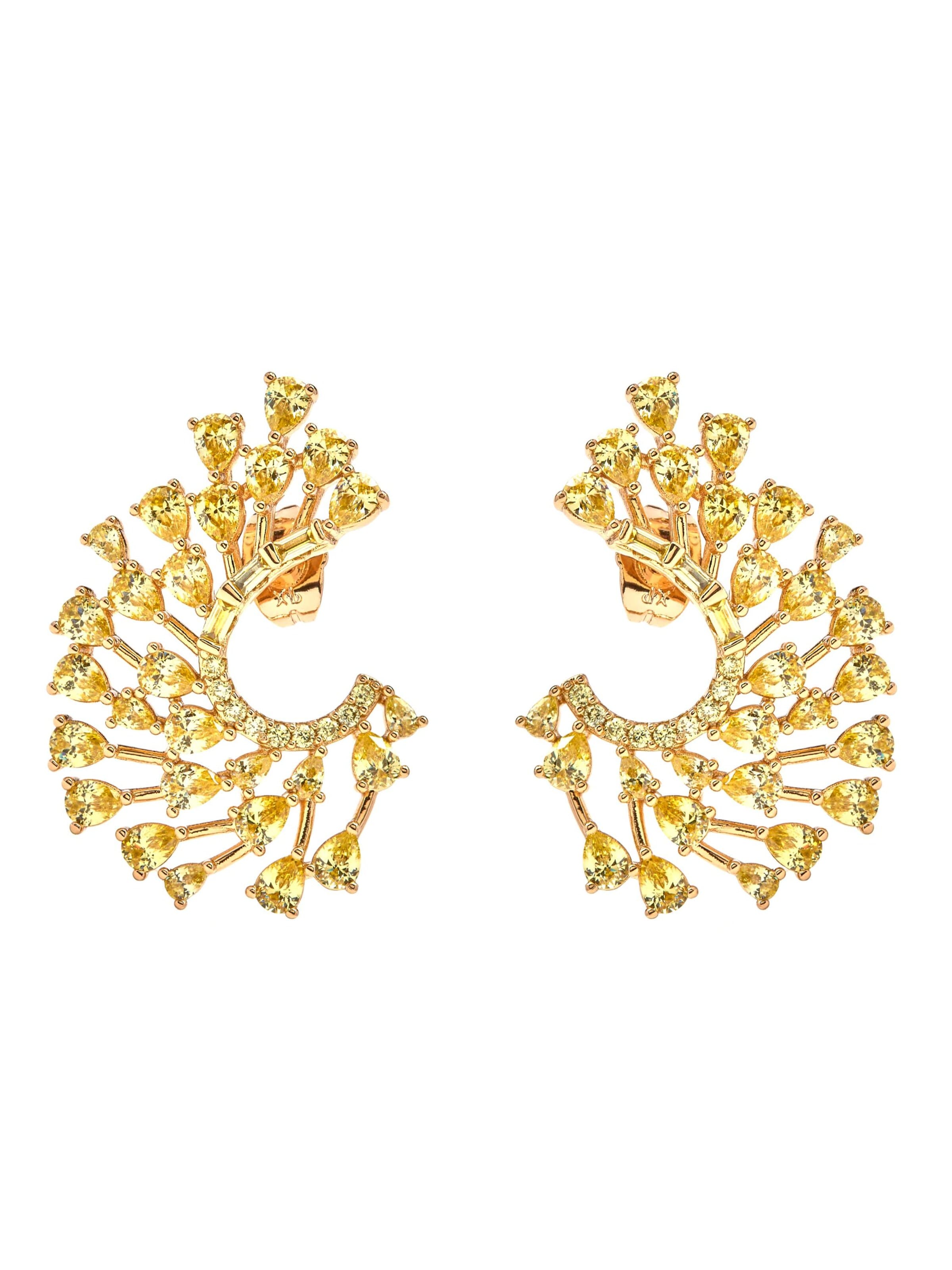 Luxenter - Brincos 'Narbel' em ouro