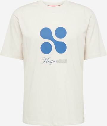 HUGO Shirt 'Dooling' in White: front