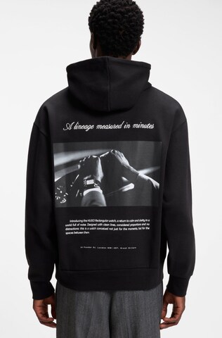 HUGO Sweatshirt in Schwarz