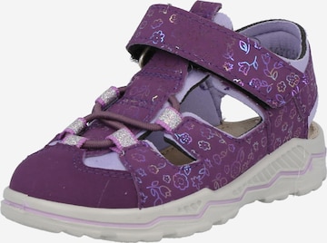 RICOSTA - Sapatos abertos 'Gery' em roxo: frente