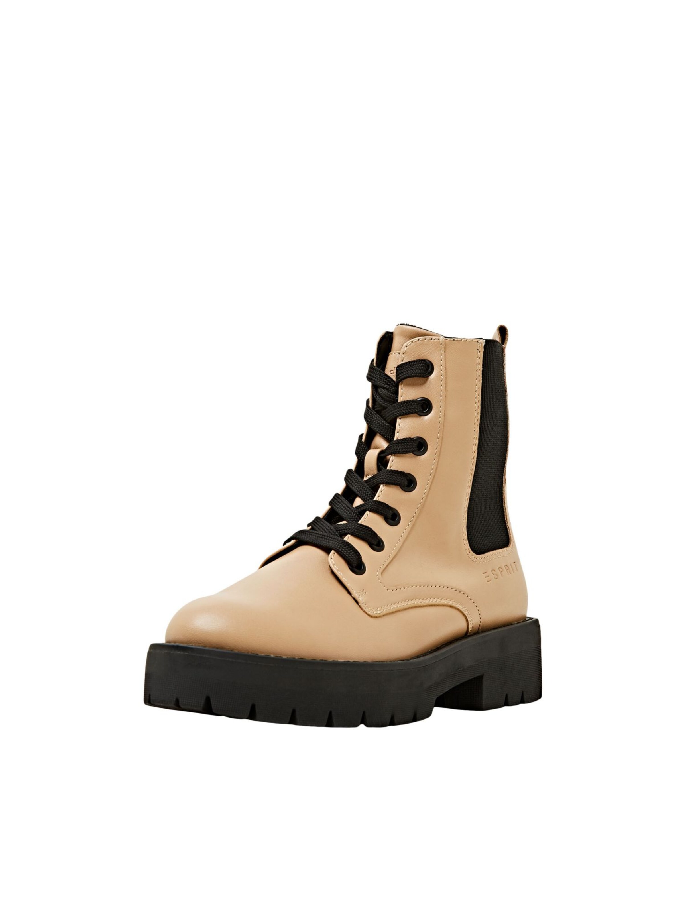 esprit lace up boots
