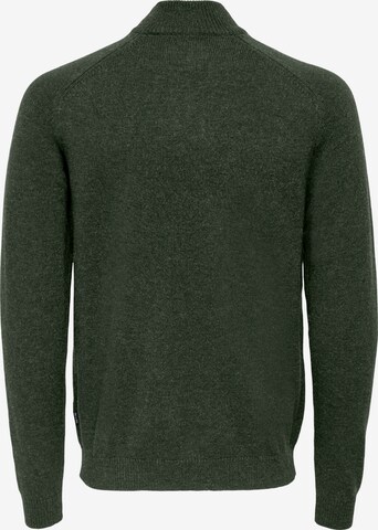 Pullover 'Edward' di Only & Sons in verde