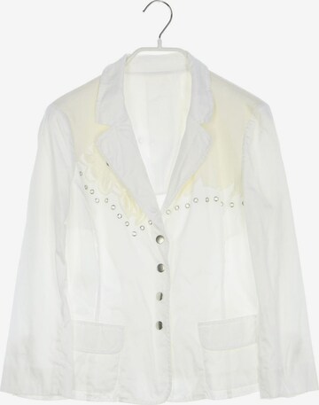 UNBEKANNT Jacket & Coat in M in White: front