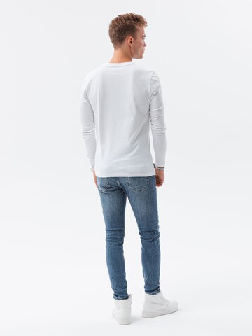 T-Shirt 'L135' Ombre en blanc