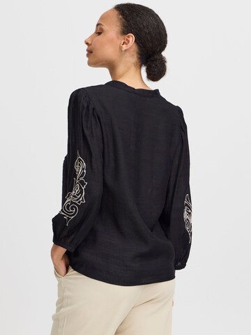 b.young Bluse 'Idamy' in Schwarz