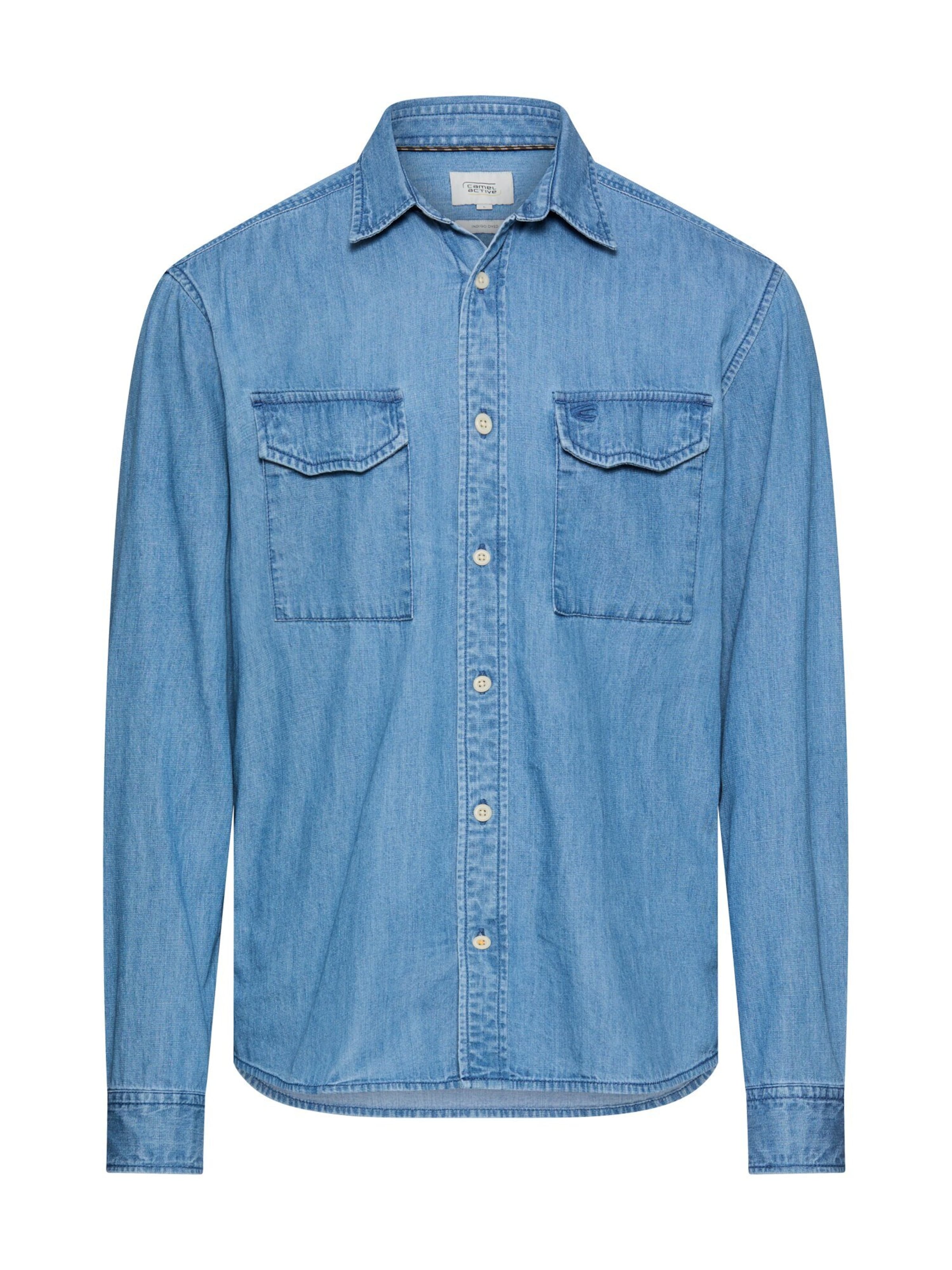 CAMEL ACTIVE Button Up Shirt in Light blue, Item view