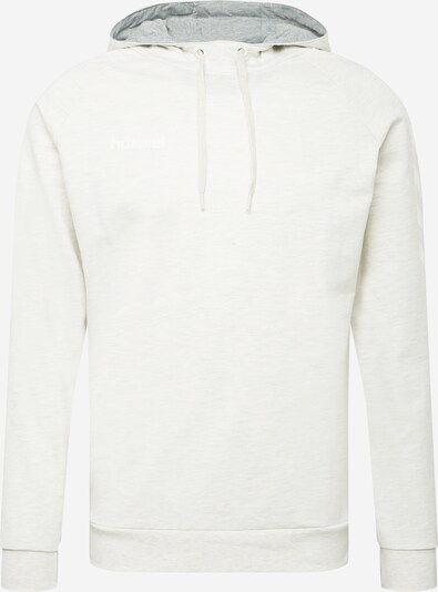 Hummel Sportsweatshirt in weiß / weißmeliert, Produktansicht