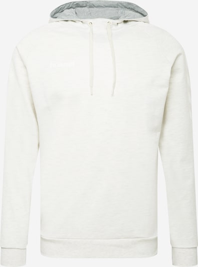 Hummel Sportsweatshirt i hvit / hvitmelert, Produktvisning