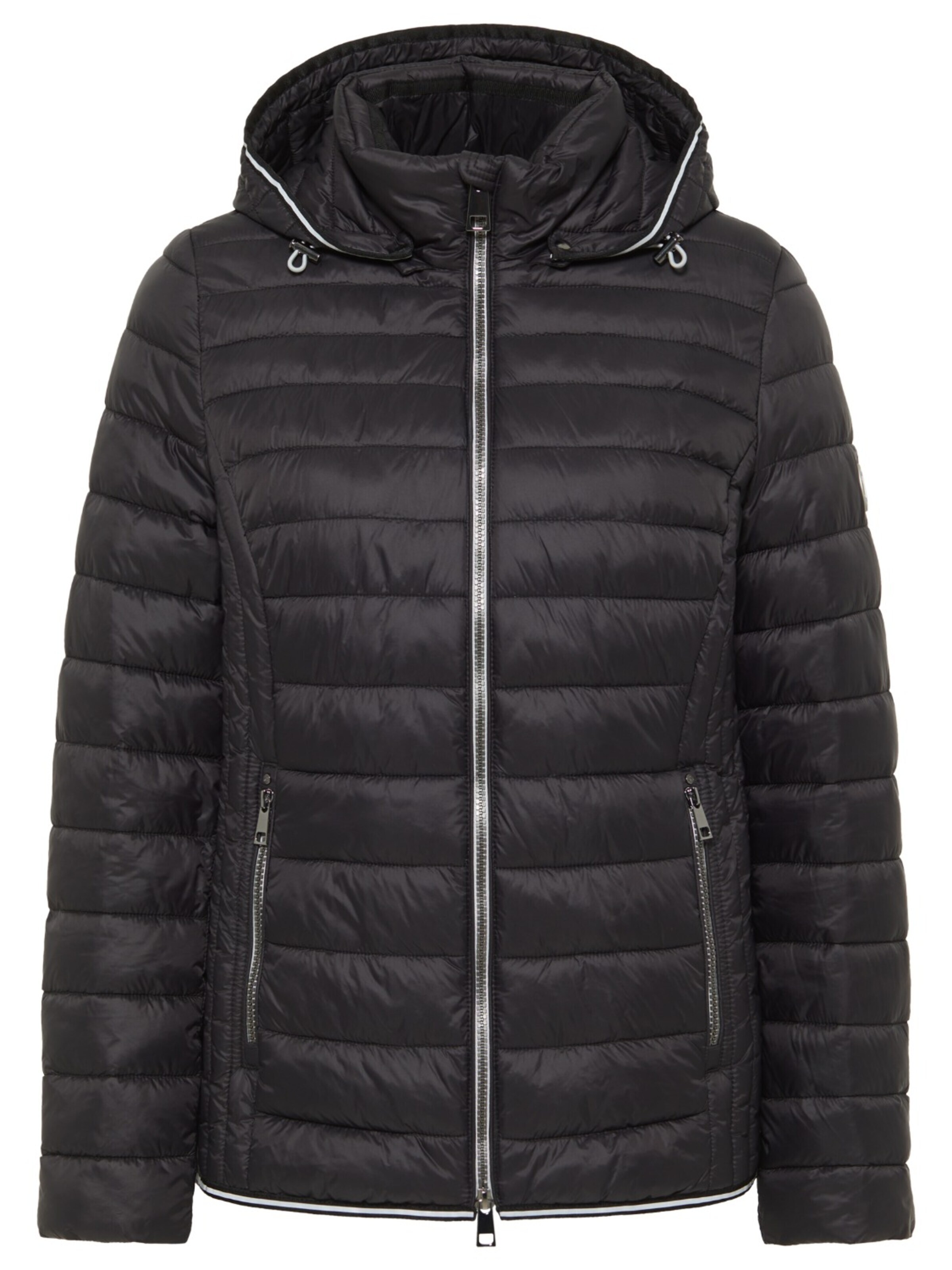 Barbara Lebek Between-Season Jacket in Black: front