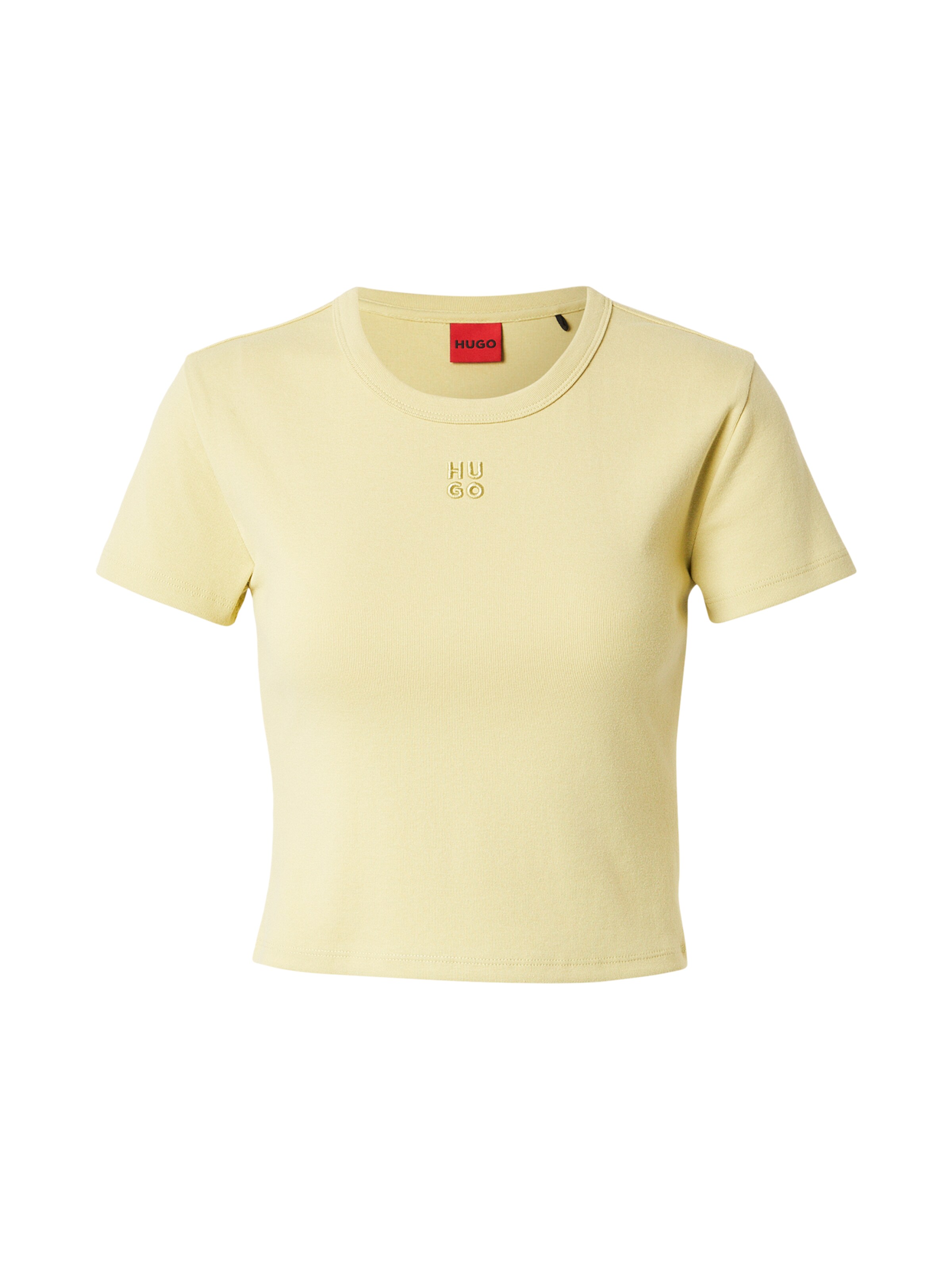 HUGO Футболка 'Delanor' в Бежевый: спереди