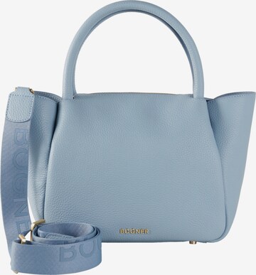 BOGNER Schoudertas 'Wallis Raja' in Blauw: voorkant