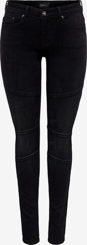 ONLY Skinny Jeans 'Paola' i svart: framsida