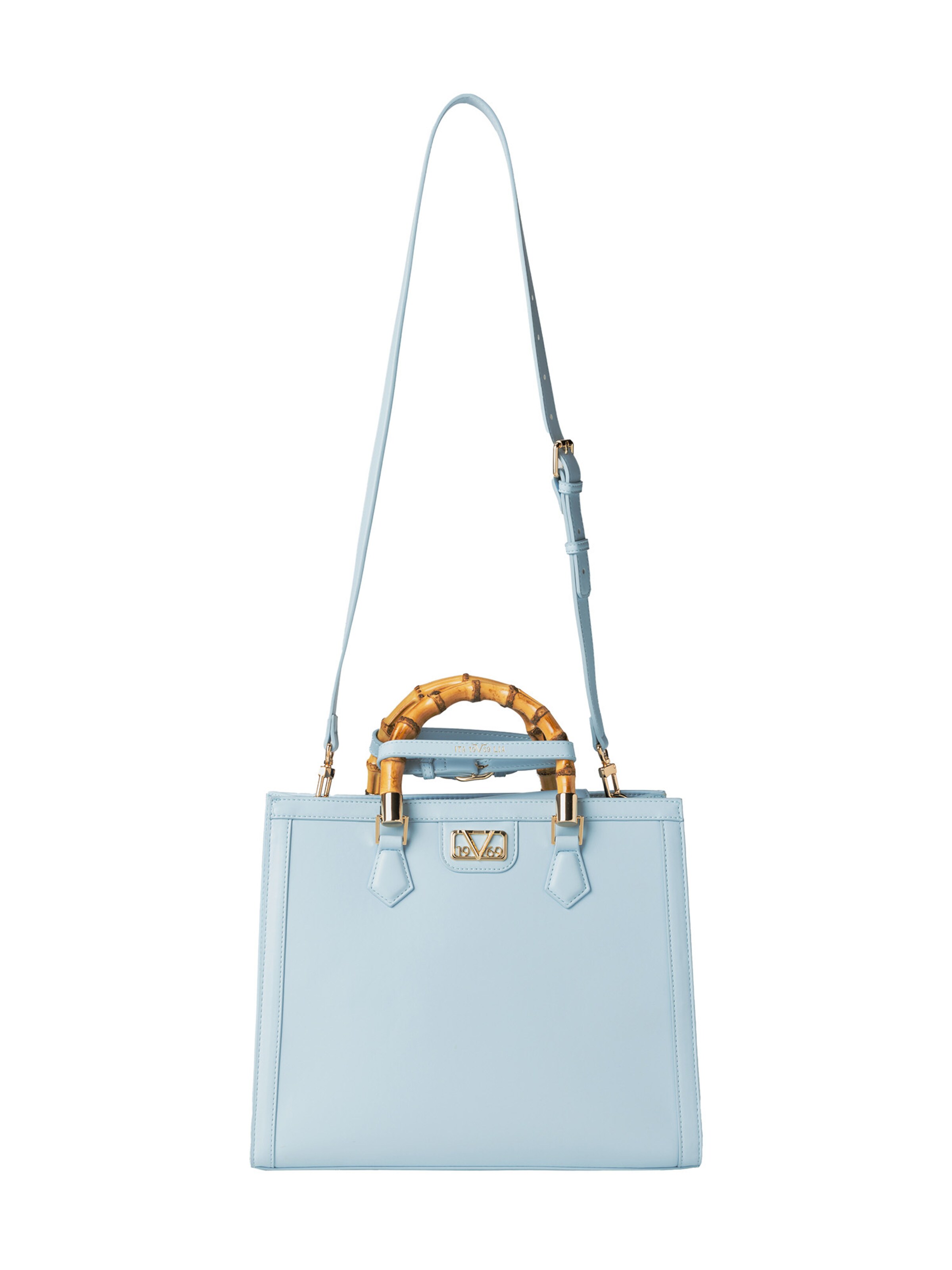 19V69 ITALIA Handbag 'Heidi' in Blue: front