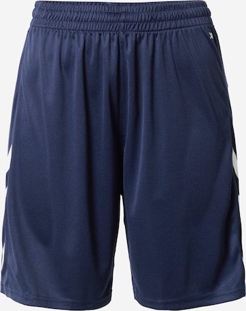 Hummel - regular Pantalón deportivo en azul: frente