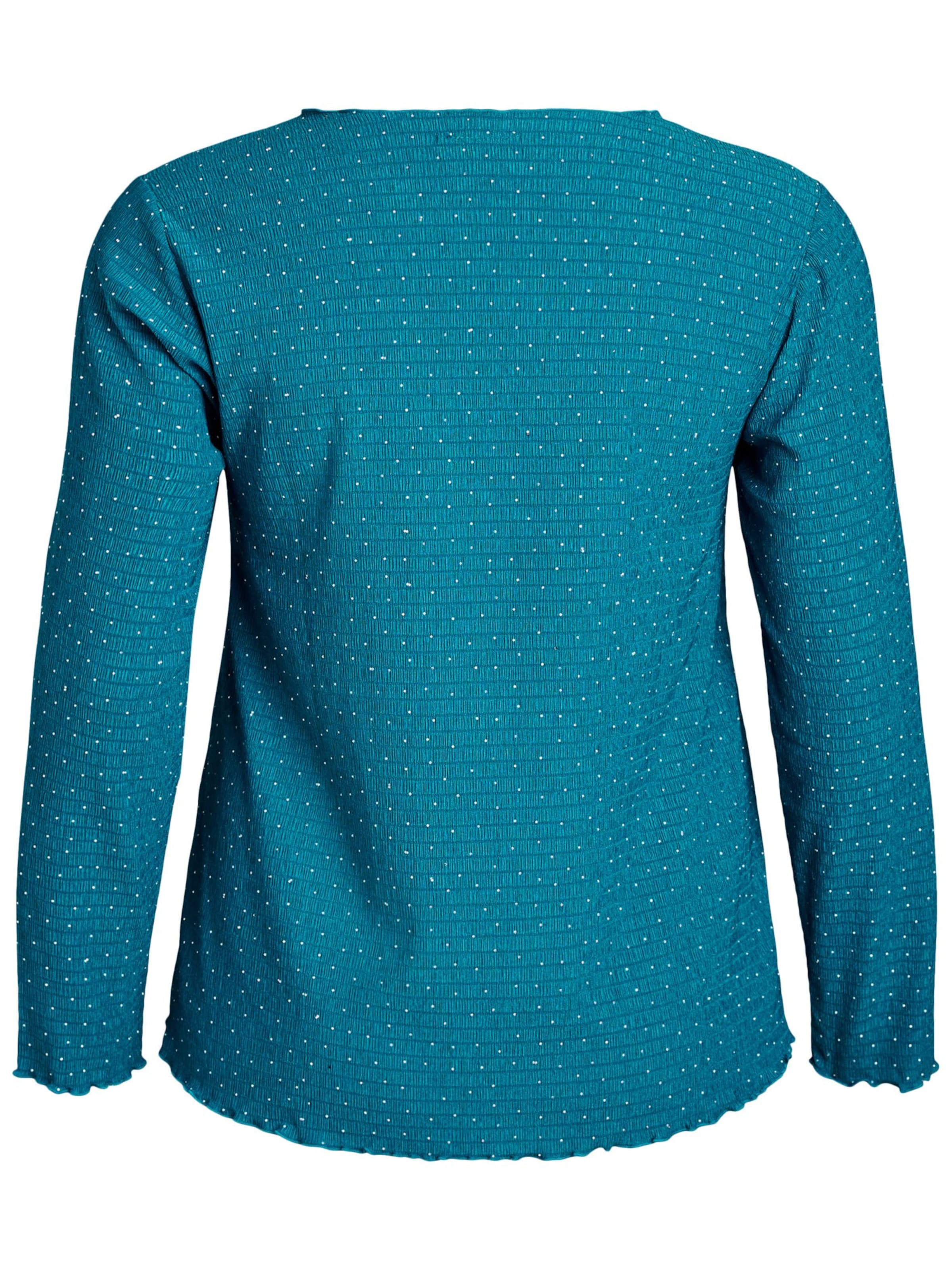 Camicia da donna 'Calaura' di Zizzi in verde