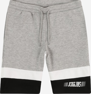 Jack & Jones Junior Kalhoty 'MATEO' – šedá: přední strana