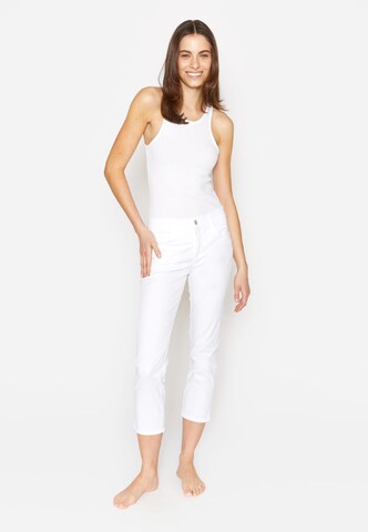 Angels Slimfit Jeans  'Cici' in Weiß