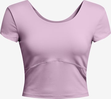 UNDER ARMOUR Performance Shirt 'Meridian' in Purple: front