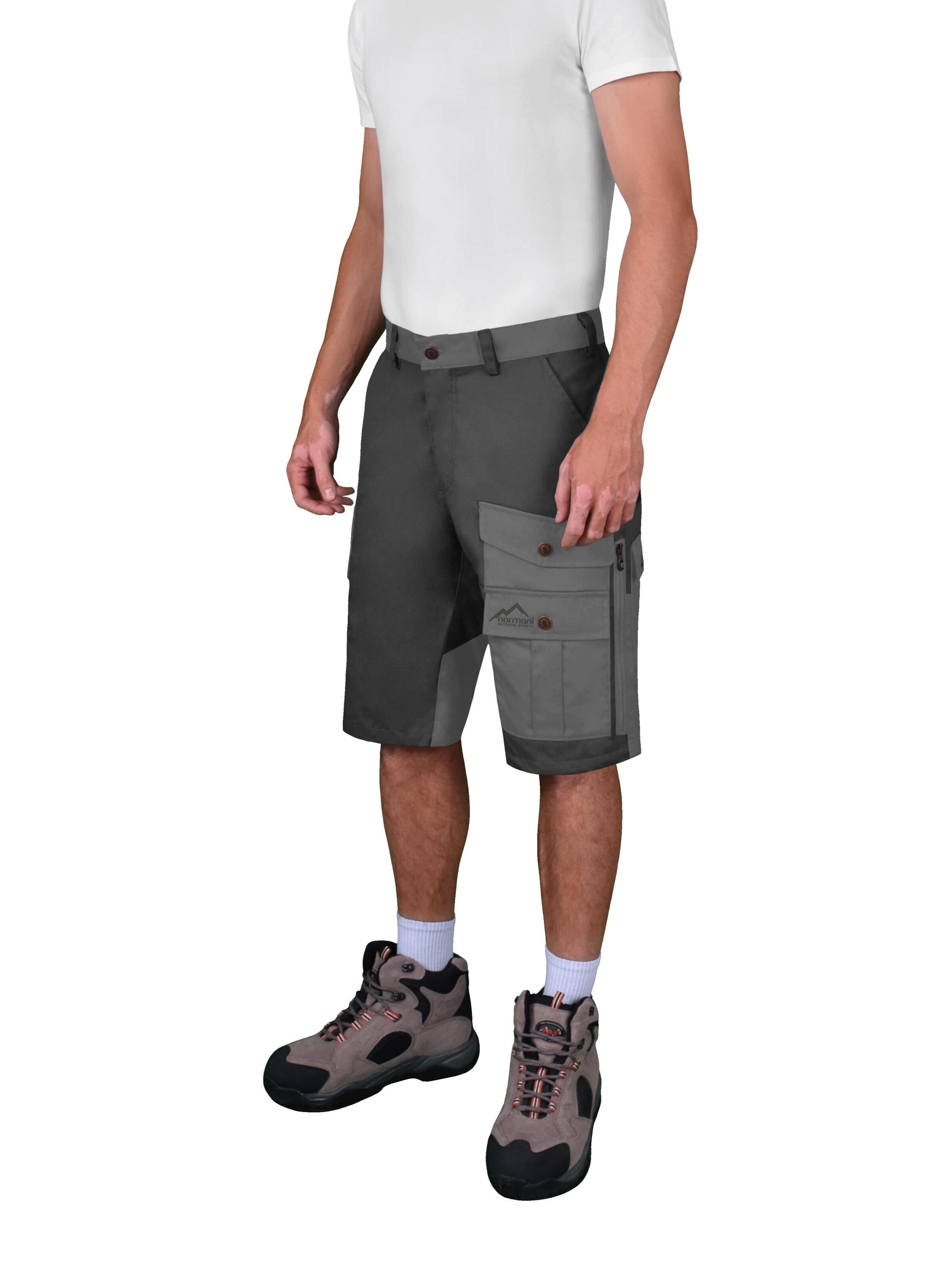 normani Regular Outdoor trousers 'Ahvaz' in Grey