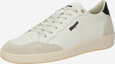 Blauer.USA Sneaker 'MURRAY' in beige / rot / schwarz / weiß, Produktansicht