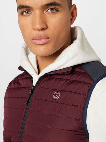 Gilet JACK & JONES en rouge