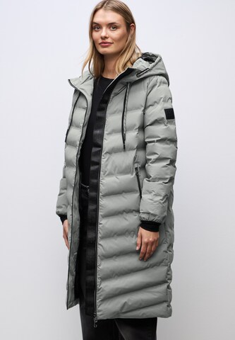 STREET ONE Winter Coat in Grey: front