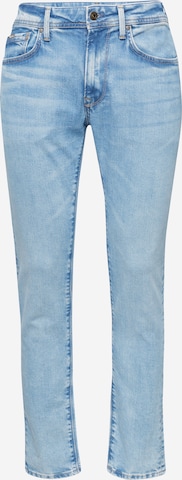 Pepe Jeans - Slimfit Vaquero 'STANLEY' en azul: frente