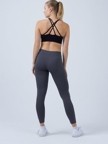 SPORTKIND Slimfit Leggings 'Long Leggings' in Grijs