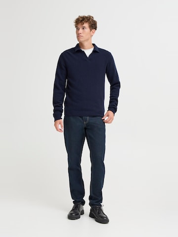 Casual Friday Sweater ' CFKARL LAMBSWOOL ' in Blue