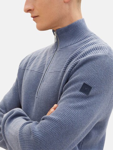 TOM TAILOR Pullover in Blau