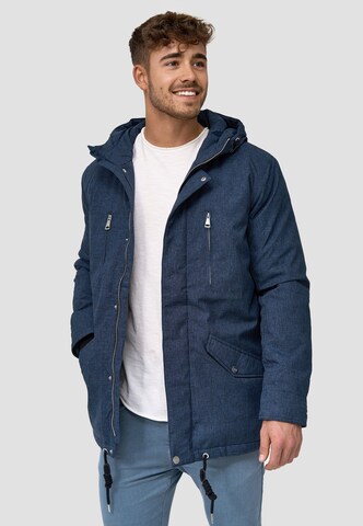 Parka mi-saison 'Anders' JEFF en bleu