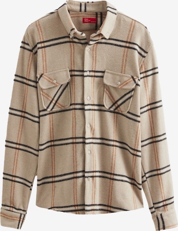 Chemise D’S Damat en beige : devant