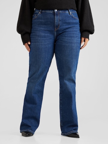 Bootcut Jeans di Tommy Hilfiger Curve in blu: frontale