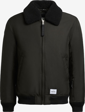 Veste d’hiver 'Amos' khujo en noir : devant